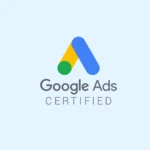 Google Ads Certified logo: multicolored stylized “A” icon above the text “Google Ads CERTIFIED”.